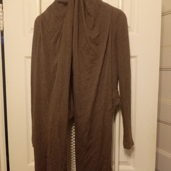 BCBGM Max Azria Brown Cotton Spring Jacket - Picture 5 of 7